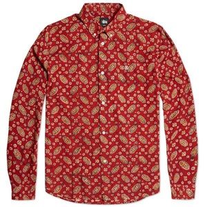 Stussy Paisley Wood Block Shirt
